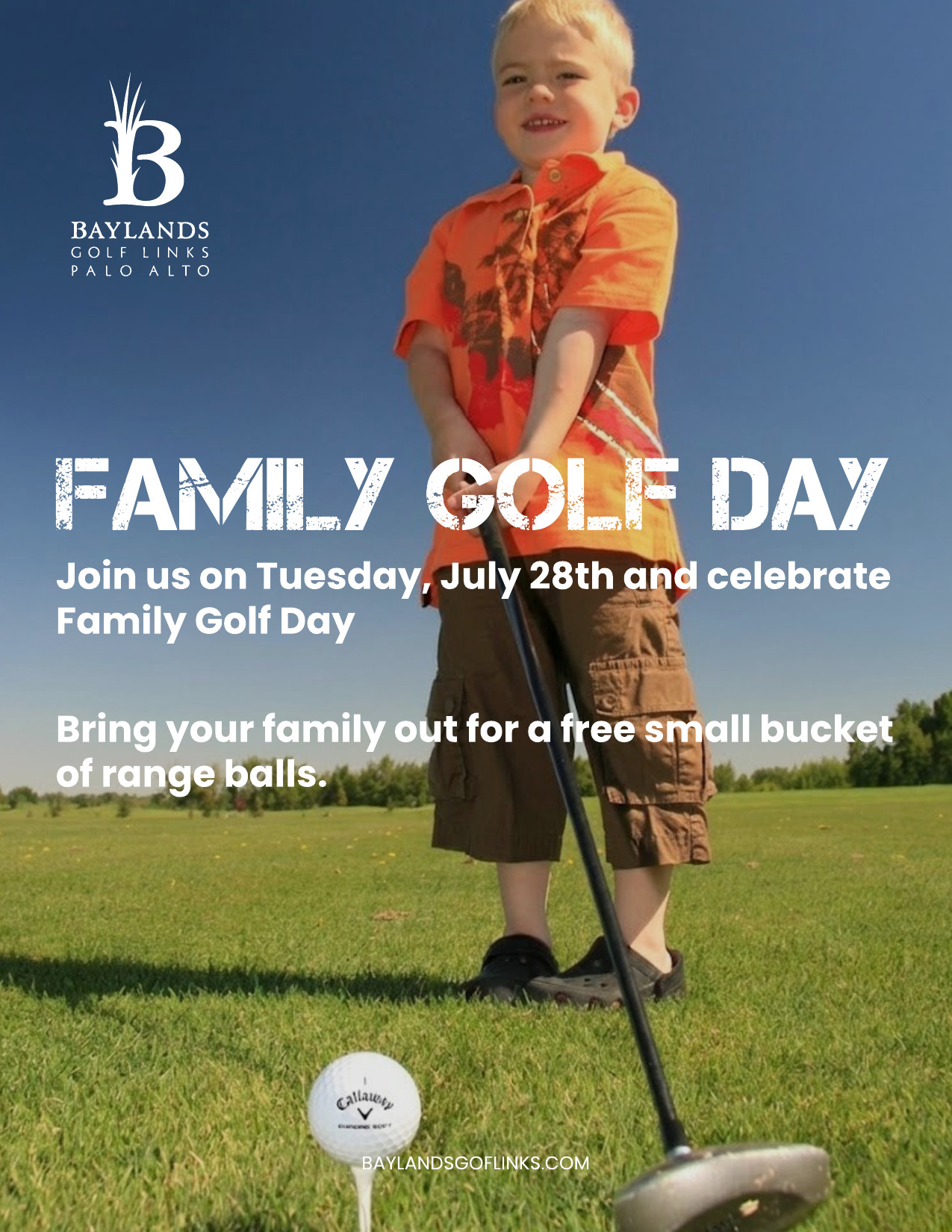 July 28th - Family Golf Day
